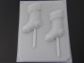 202 Christmas Stocking Chocolate or Hard Candy Lollipop Mold